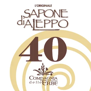 Sapone di Aleppo 40% olio di alloro 200gr