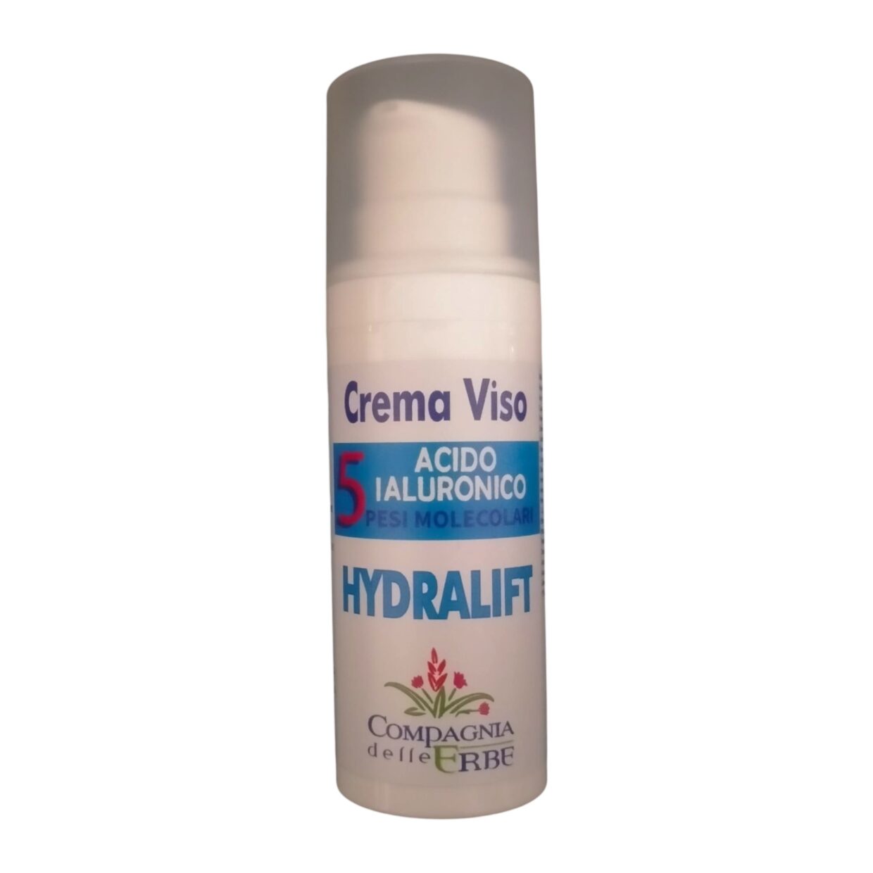 Crema viso acido ialuronico 5 pesi molecolari Hydralift 50 ml airless