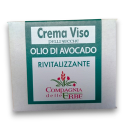 Crema Viso RIVITALIZZANTE Olio di Avocado 50ml